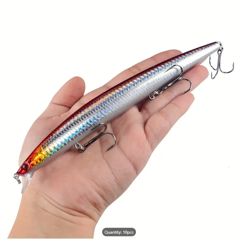 Fishing Minnow Lure set in cheap looks like original fish