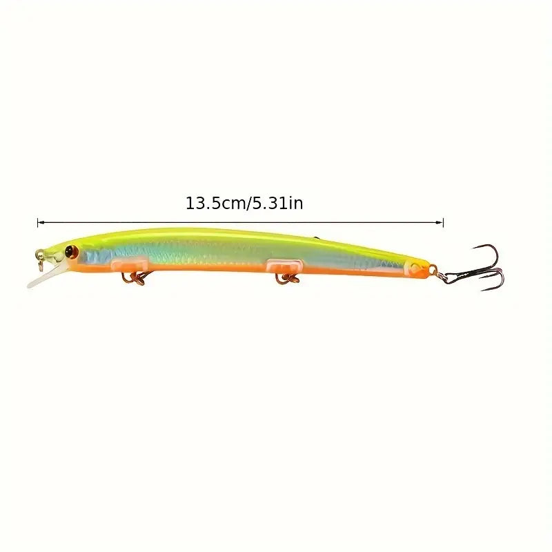 Fishing bait with 13.5cm and 5.31in size