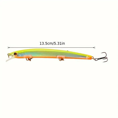 Fishing bait with 13.5cm and 5.31in size