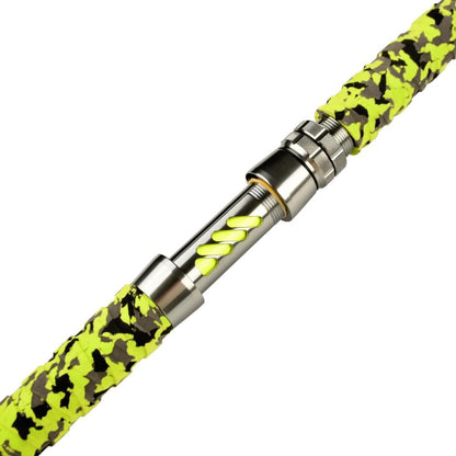 Ancient Mariner Catfish Fishing Rods, 7'6" One-Piece Glow with Black Light