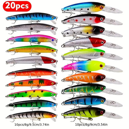 20/48/59PCS Fishing Lure Set