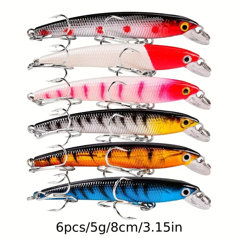 20/48/59PCS Fishing Lure Set