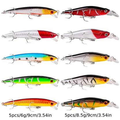 20/48/59PCS Fishing Lure Set