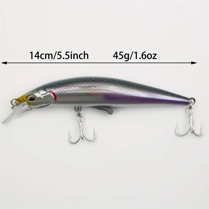 10pcs Minnow Fishing Bait Set