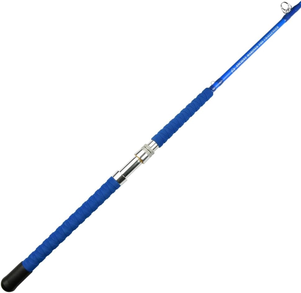 ANCIENT MARINER Catfish Fishing Rods 7’6 Glow in The Dark, Challenger Casting Rod, Medium Heavy