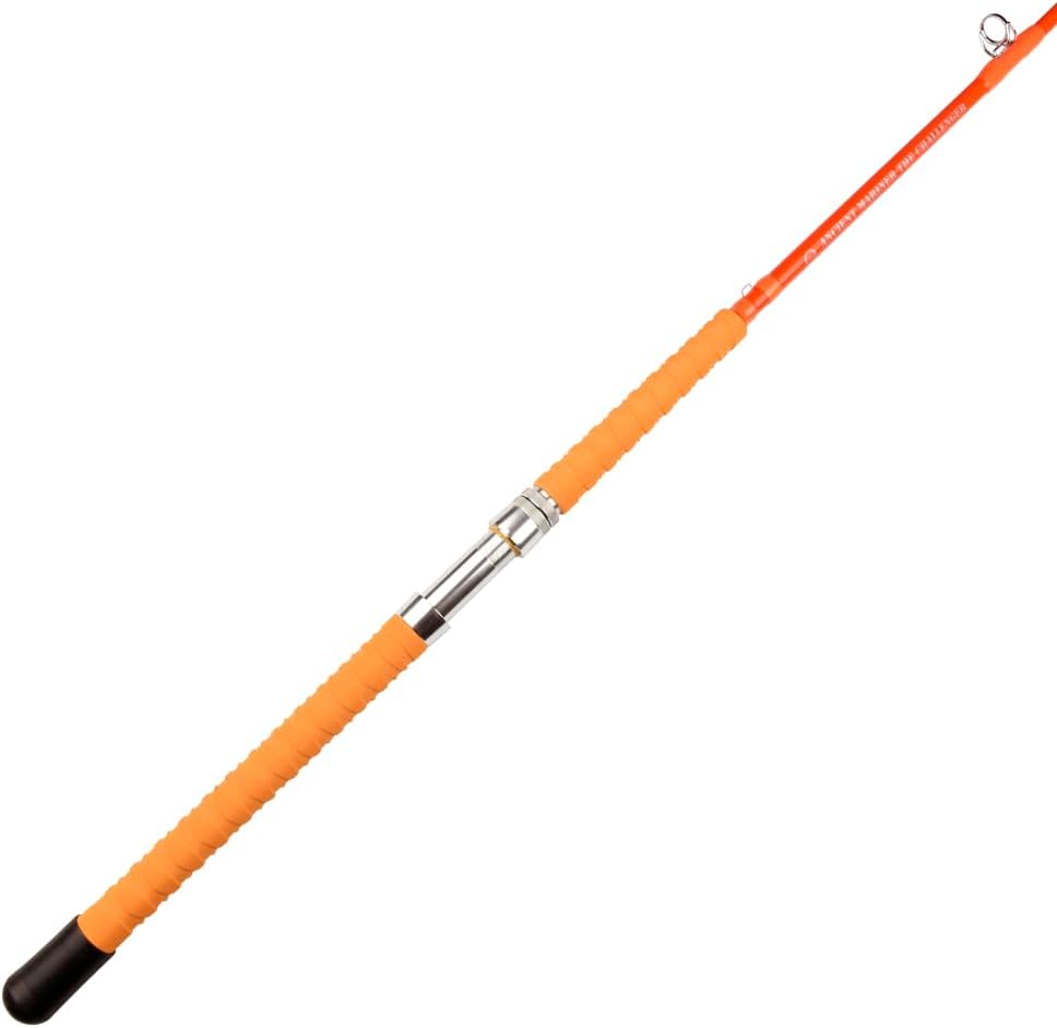 ANCIENT MARINER Catfish Fishing Rods 7’6 Glow in The Dark, Challenger Casting Rod, Medium Heavy