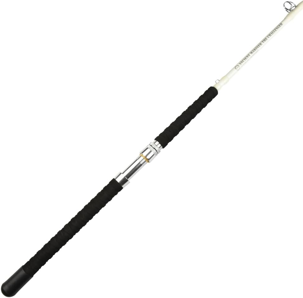 ANCIENT MARINER Catfish Fishing Rods 7’6 Glow in The Dark, Challenger Casting Rod, Medium Heavy